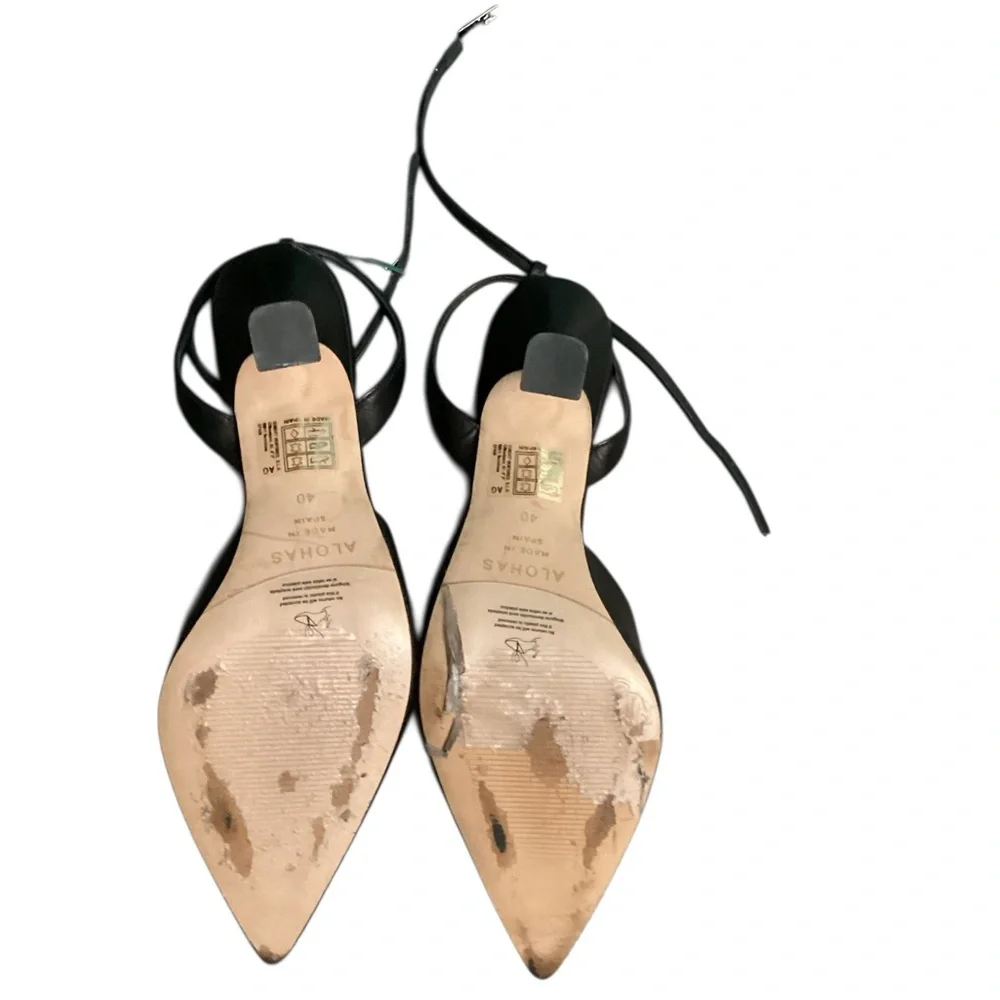 CINDERELLA CRYSTAL PUMPS - CRYSTAL BLACK - Picture 5 of 7
